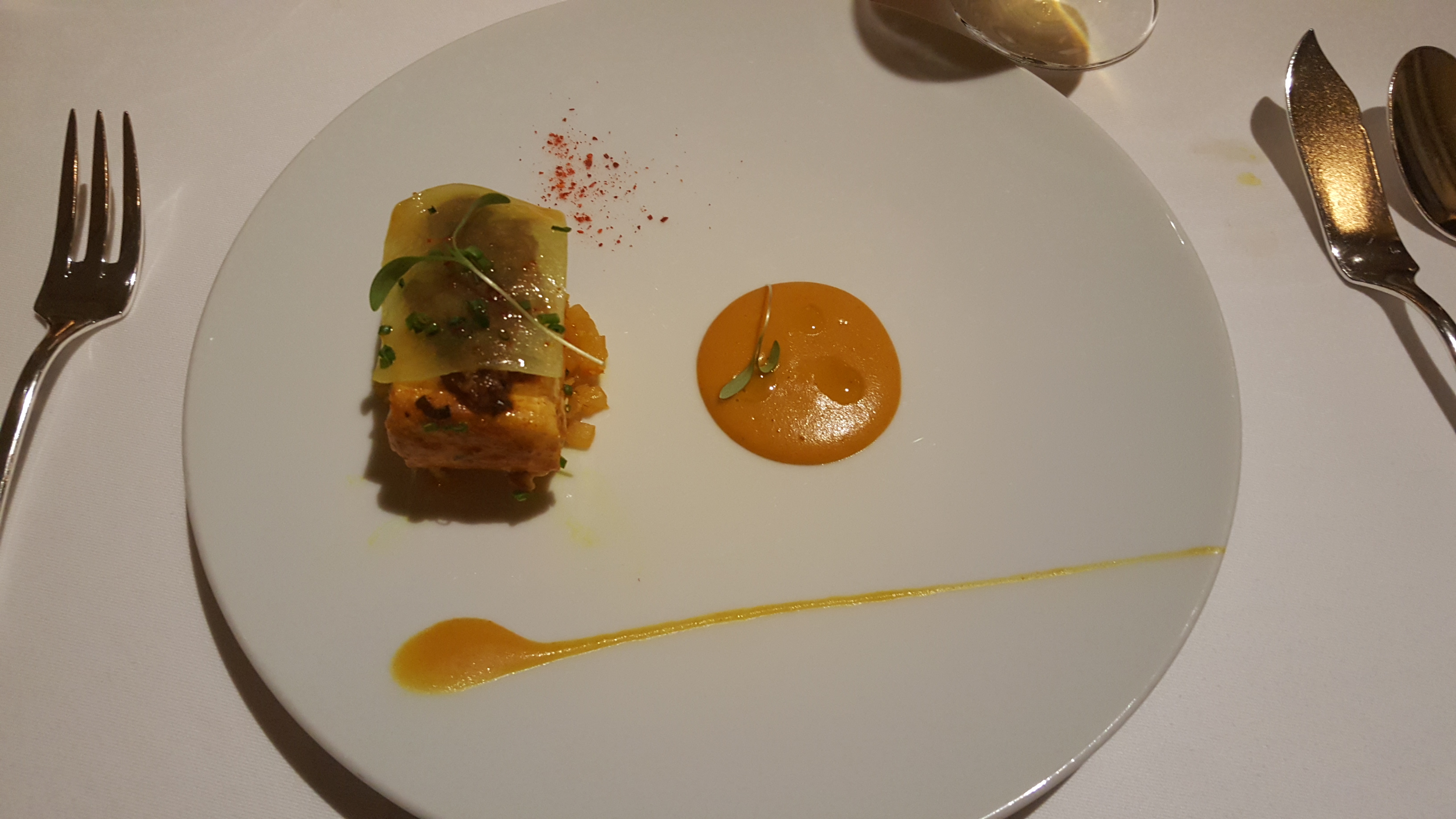 Halibut With Mango Nectar