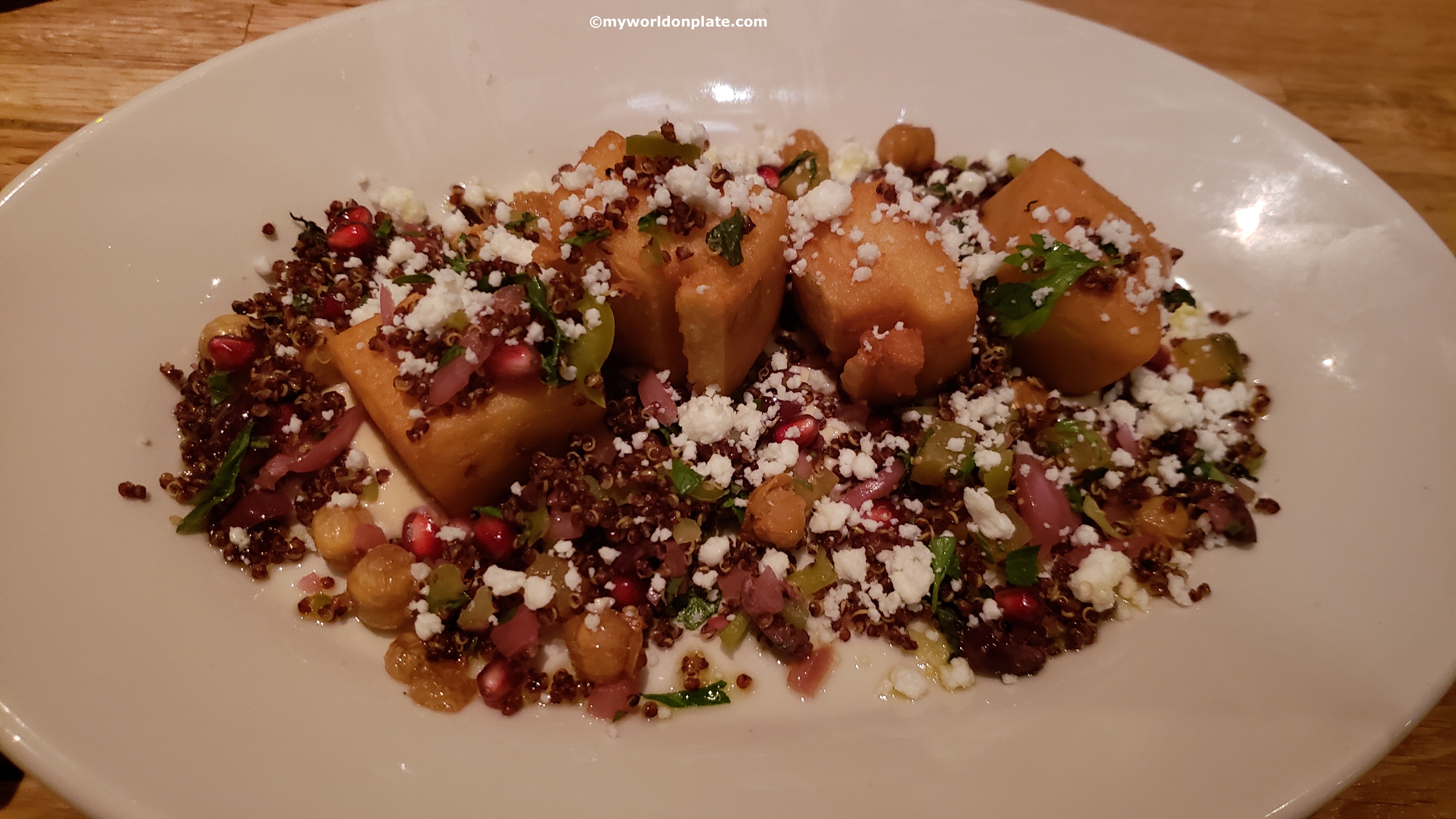 Chickpea Fritter Chaat