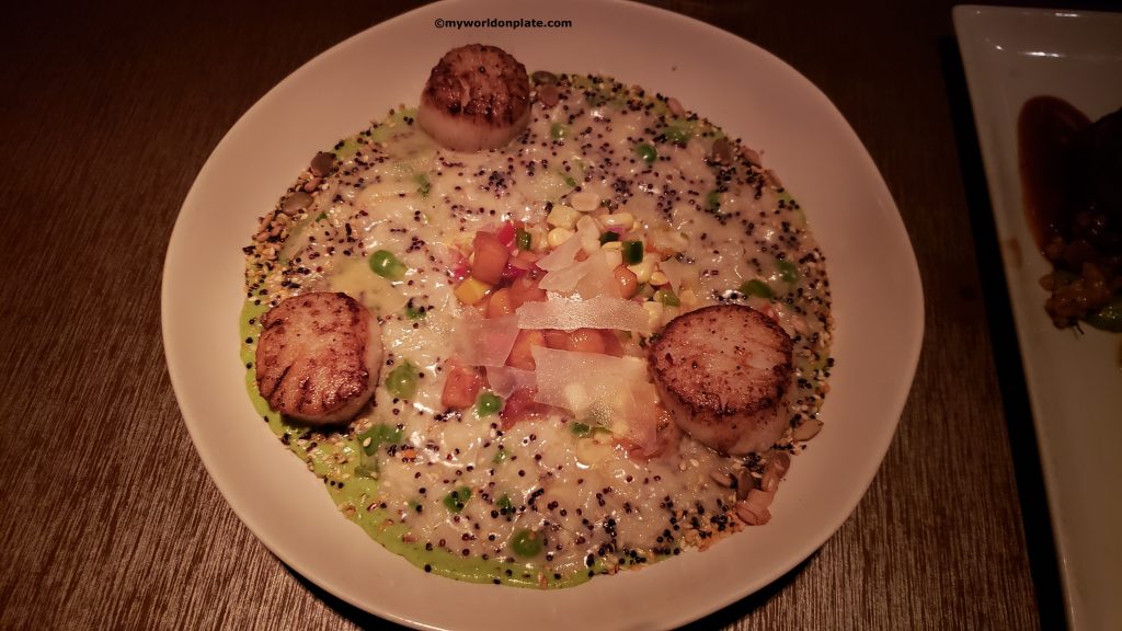 Summer Risotto And Scallops