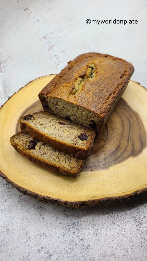 Sliced Banana Bread