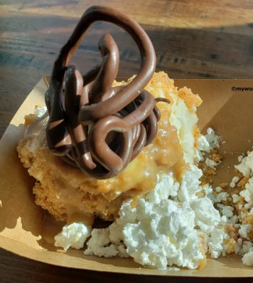 Mexican Fried Ice Cream with Nitro Chocolate